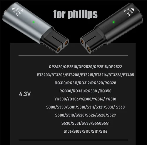 Imagen 2 del producto Cuchilla + peine de regalo para una hoja y Oneblade QP2520 QP2522 QP2620 QP6510 QP2515 cuchilla de repuesto para recortadora de barba eléctrica híbrida ﻿