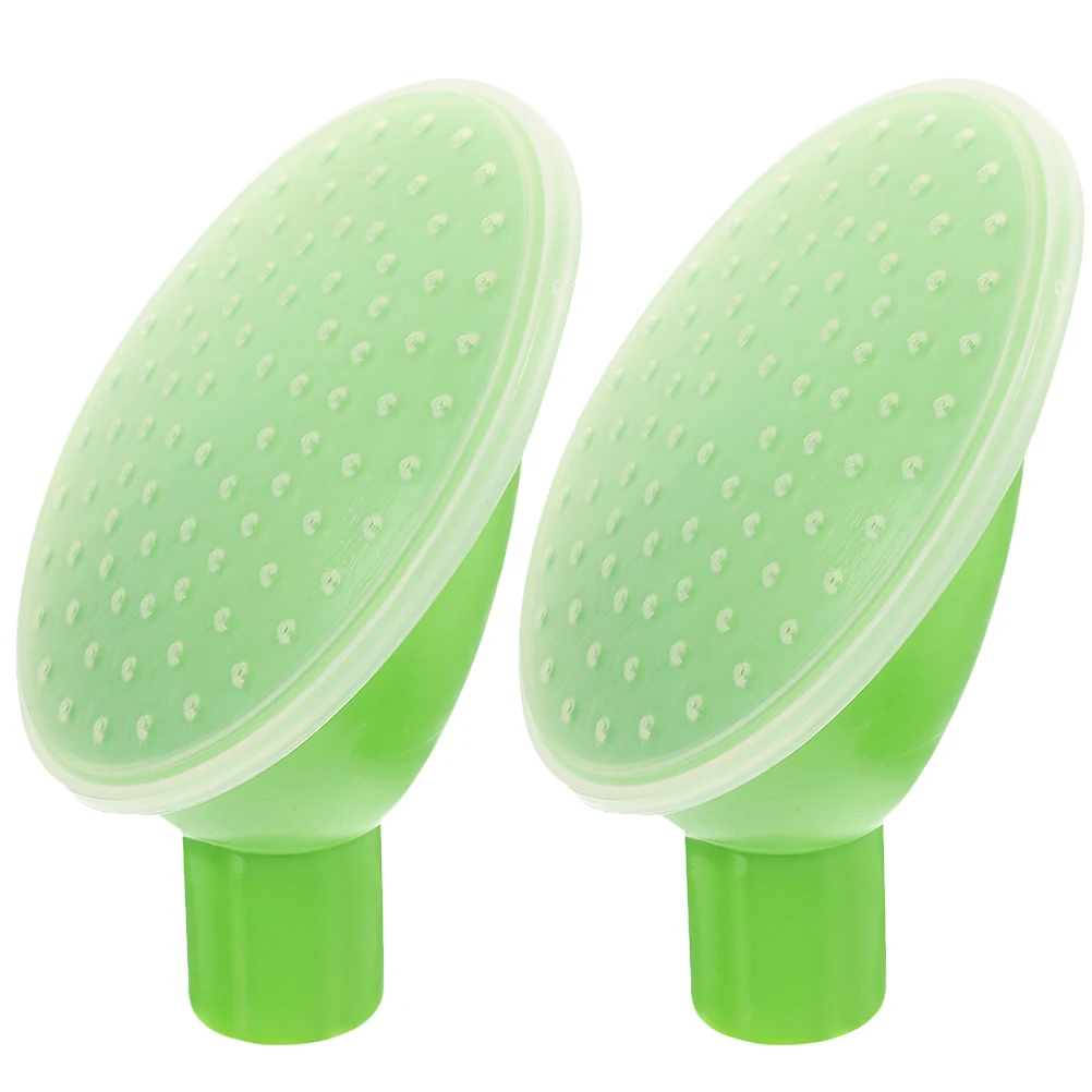 

2 Pcs Watering Kettle Nozzle Sprinkler Head Replacement System for Potted Plants Garden Can