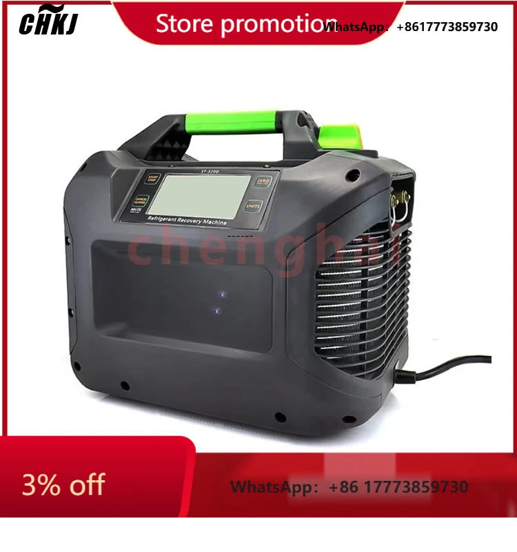 

CHKJ-2025NEWSuper Star ST-520D Super Star Digital Refrigerant Recovery 750W 2 Cylinder