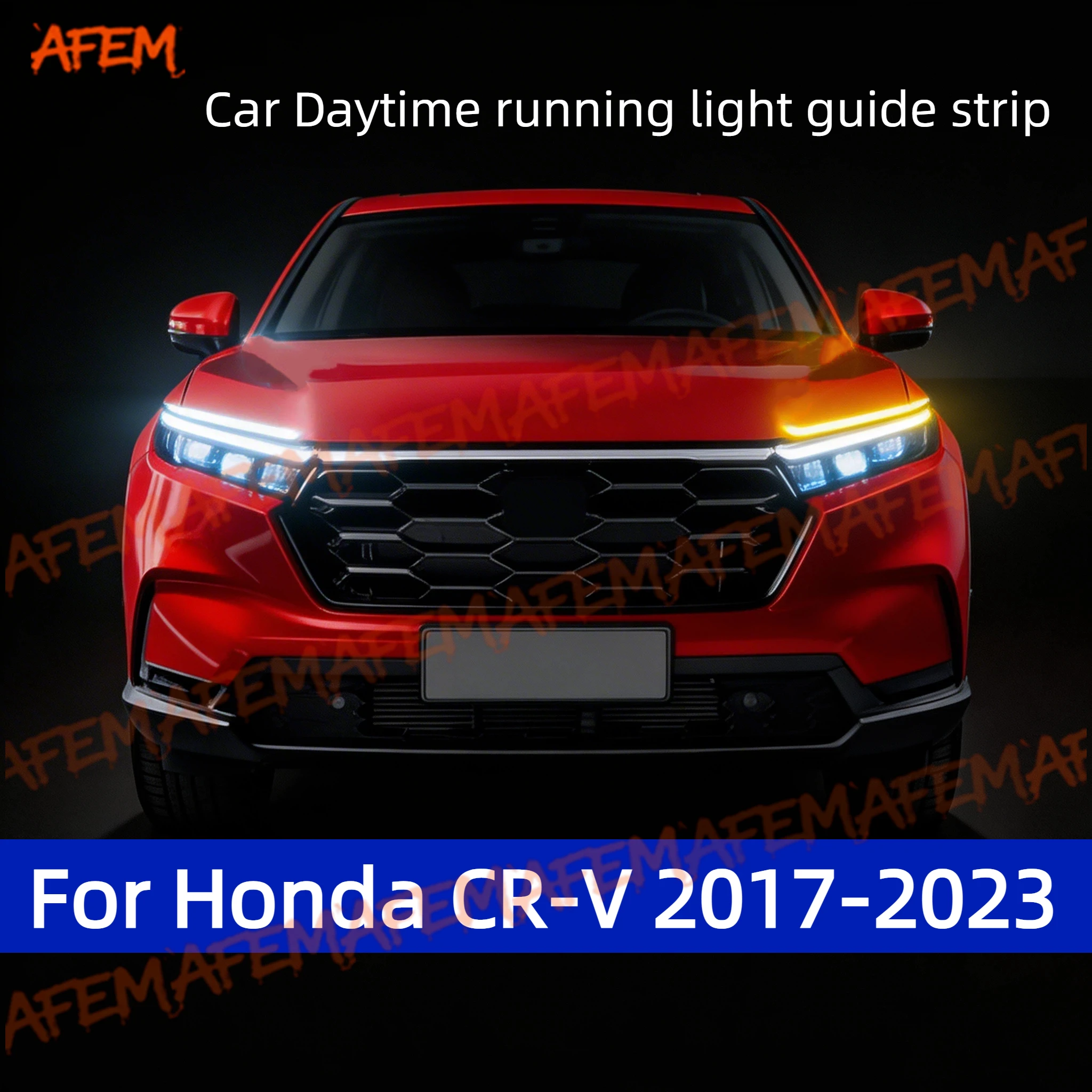 

Daytime Running Light Guide Strip For Honda CR-V 2017-2023 Auto LED DRL Daytime Running light Flexible Decorative Ambient Lamp