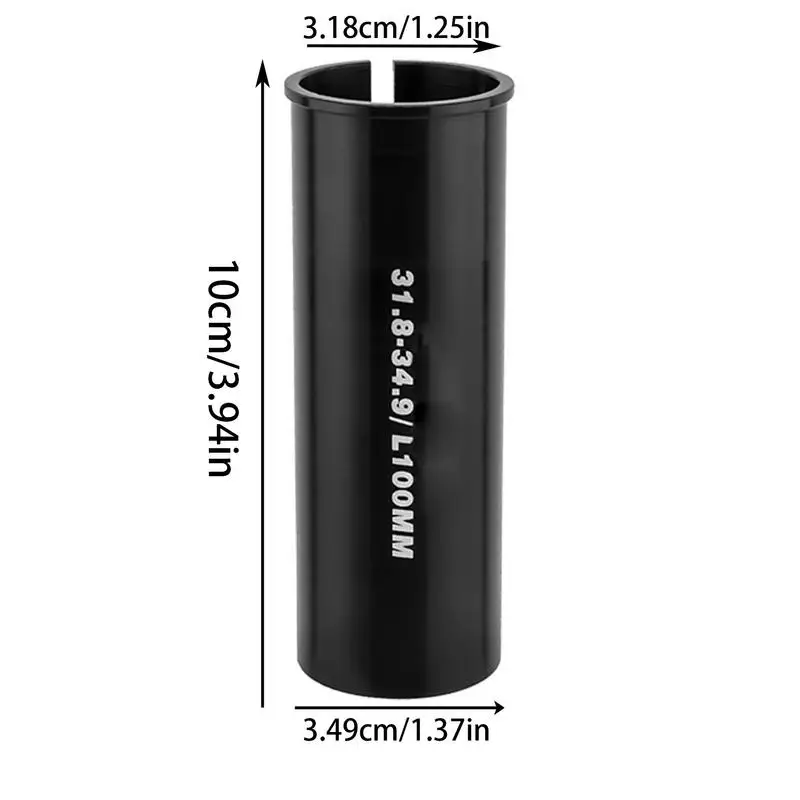 Cycling Seat Tube Adapter Conversion Sleeve Seatpost Expander Sleeve Suspension Seatpost Shim Aluminum Alloy Seat Tube Adapter image 6