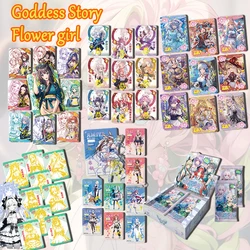 New Goddess Story Flower Girl Ssr Zr Sp Card Hatsune Miku Ganyu Tokisaki Kurumi Mona Acg Boy Toy Collection compleanno