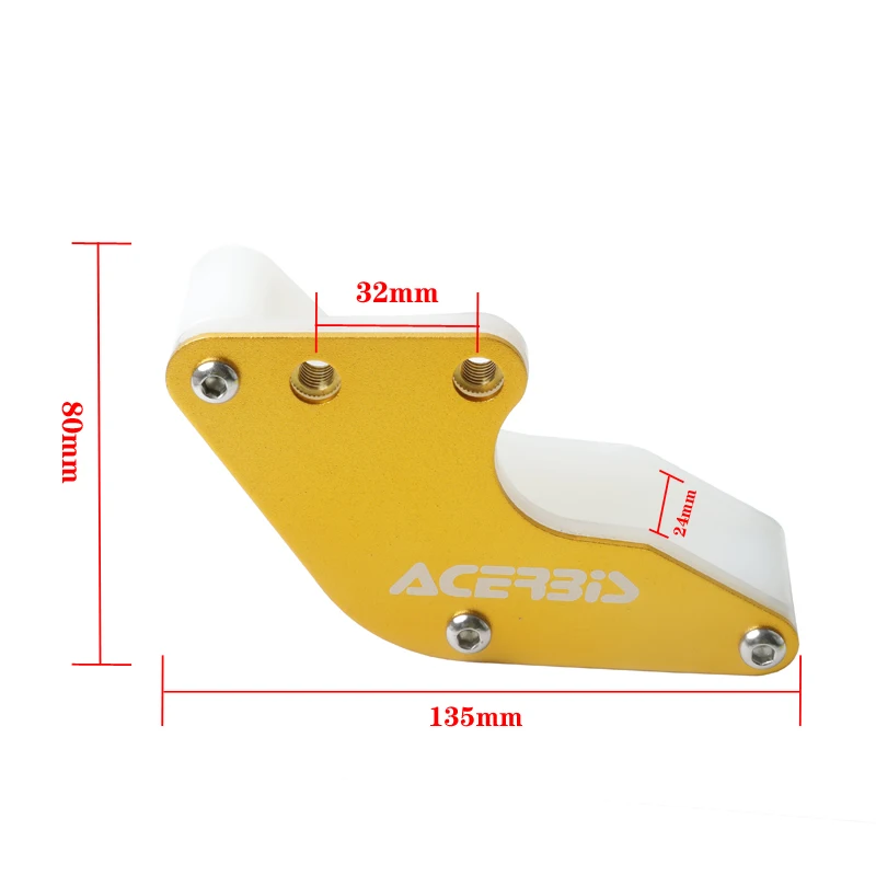 دراجة نارية Swingarm حماية سلسلة المنزلق الغطاء الخلفي سلسلة معدات الحماية دليل الأسطوانة عجلة الحرس مجموعة حفرة الترابية دراجة سباق