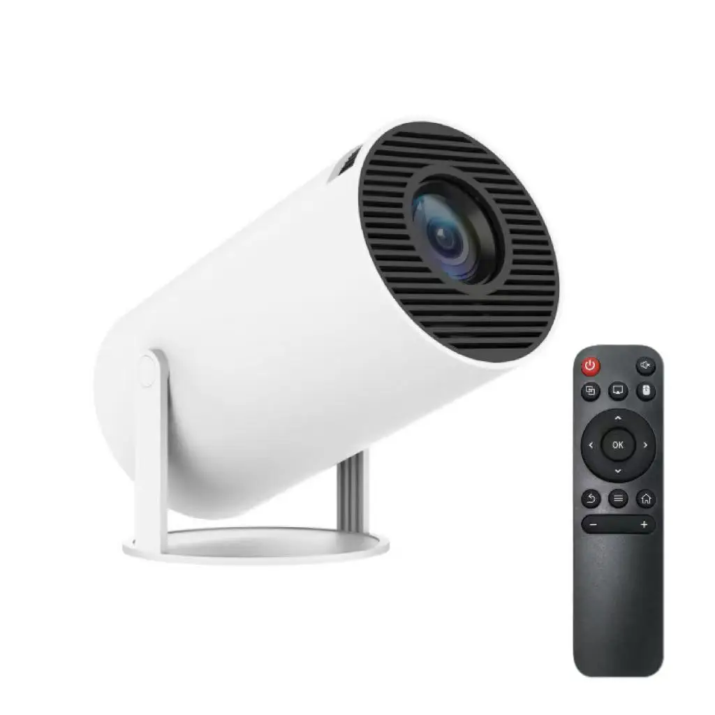 Mini proyector inteligente HY300 pro 4K Android 11 Wifi6 doble 1080P Cine en casa para exteriores