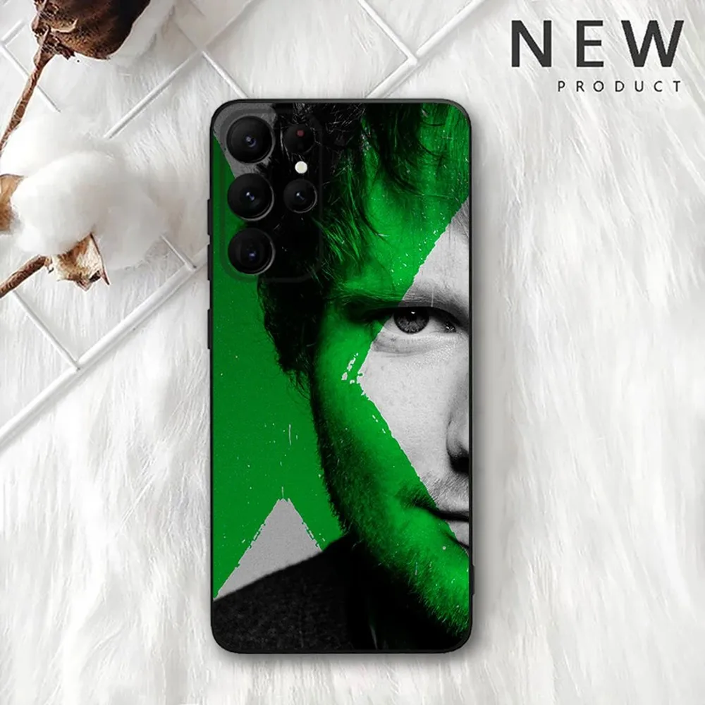 UK E-Ed Sheerans singer  Phone Case For Samsung Galaxy A20,A21s,A22,A31,A32,A52,A53,A72,73,A80,A91 Soft Black Cover