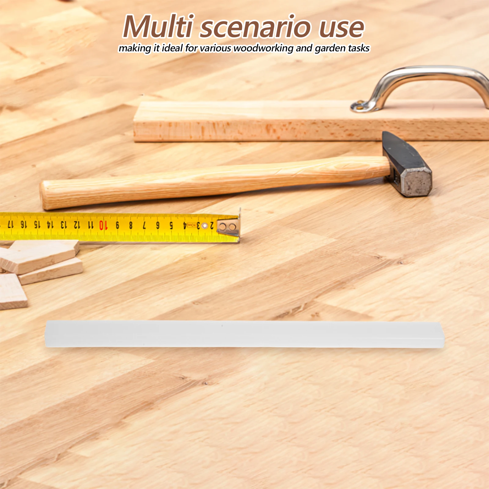 

Rubber Hammer Handle Replacement for Garden Work Woodworking Tools Durable Shock Absorbing Anti Slip Safety Hammer