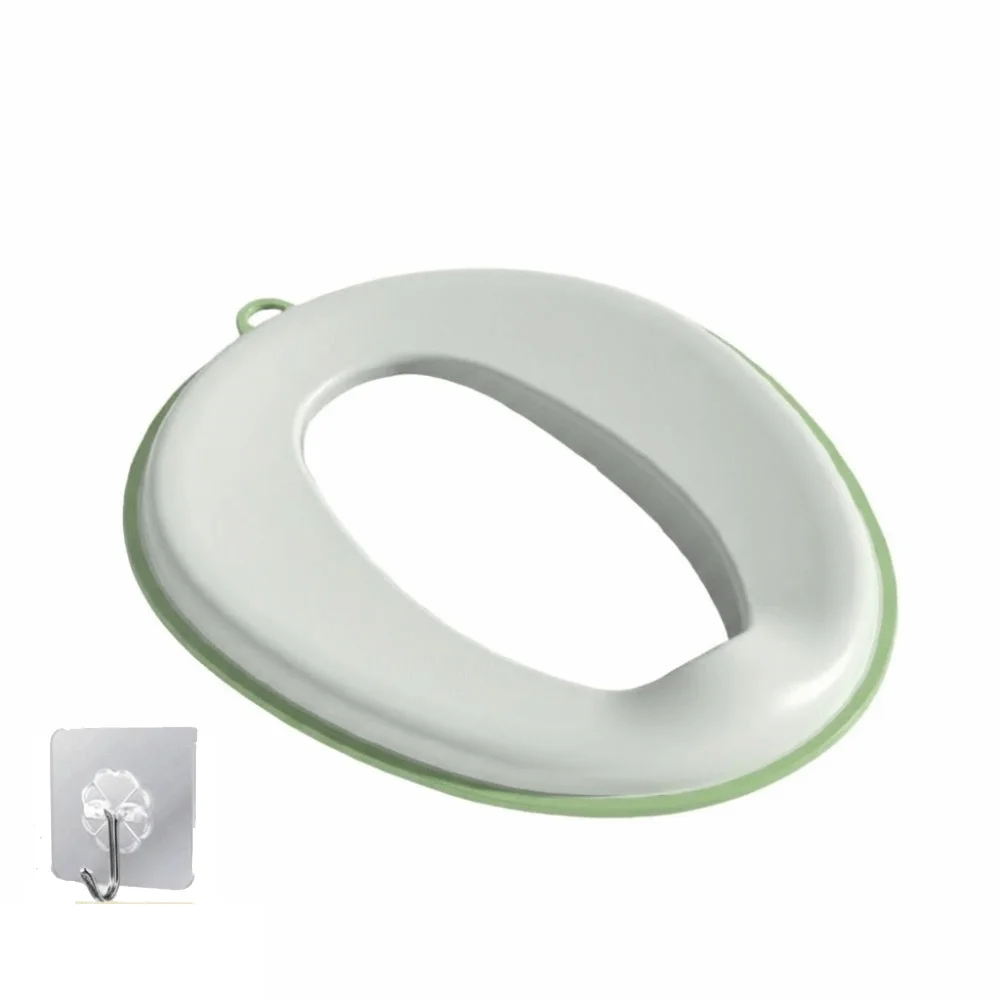 

Водонепроницаемое детское сиденье для унитаза, портативное, легко моется, для приучения к туалету, нескользящее, водонепроницаемое