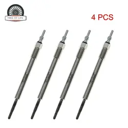 4x 7V Glow Plug For Jaguar XE 2015+ XF E-PACE 2017+ AJ200 2.0L Diesel AJ813348 JDE40275 JDE40600 92738 CZ507 CZ552 G4D36M090AB