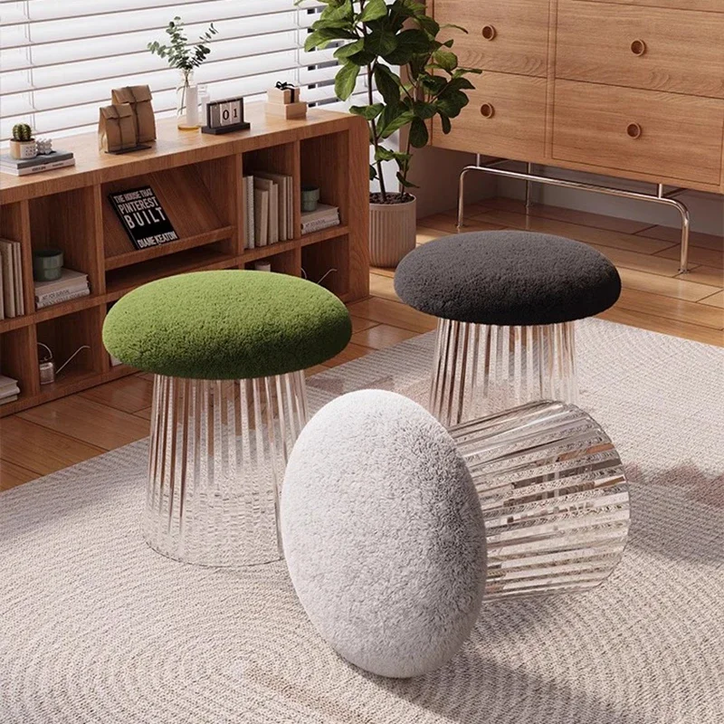 

Hallway Foot Stool Furniture Modern Green Designer Cute Dressing Round Relax Living Room Foot Stool Muebles Moveable Taburetes