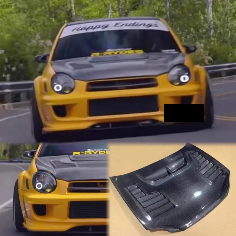 

Для Subaru Impreza 7th крышка двигателя из углеродного волокна, капот, легкий капот, комплект кузова, автомобильные аксессуары