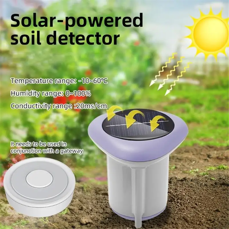 

Solar Power Plant Soil Analyzers Humidity Temperature Sensors With Historical Trend Alerts Gardening Assistant 87HA