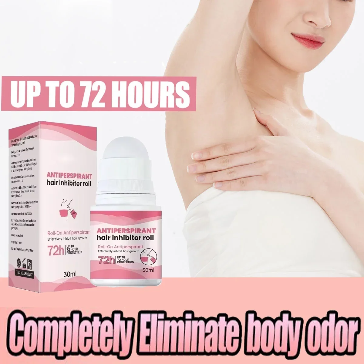 Body Underarm Odor Remover Underarm Odor Removal Antiperspirant  Armpit Sweat Perfume Deodorant Perfumery Deodorizer Men Women