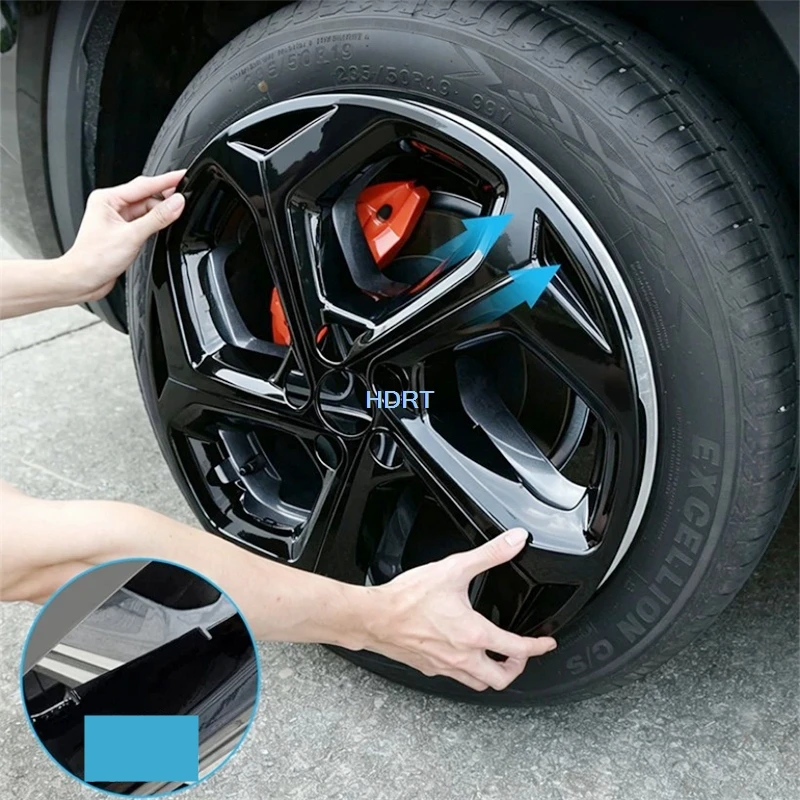 For Geely Monjaro/Renault Grand Koleos/Xingyue L KX11 2021 + Front Rear Wheel Rim Hub Cover Car Protector Decoration Accessories