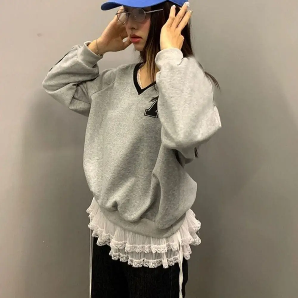 تنورة قصيرة جديدة مطرزة بالزهور من الدانتيل شفافة من خلال Y2K ملابس الشارع الشهير تنانير مكشكشة هاراجوكو ستارة جينز مزخرفة #2