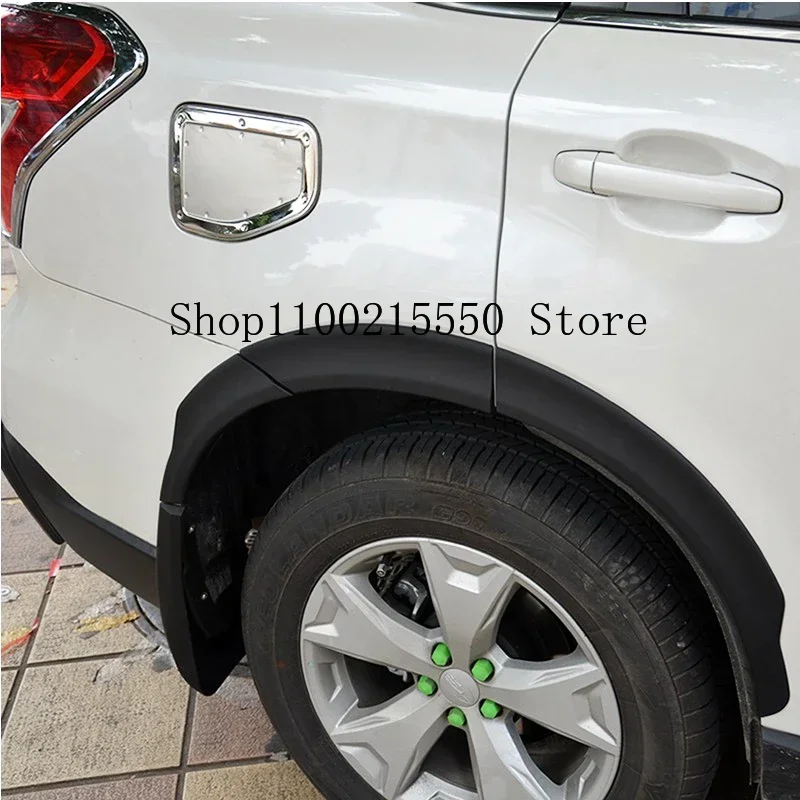 For Subaru Forester 2013-2017 Exterior body side Fender Wheel well lip Flares Covers