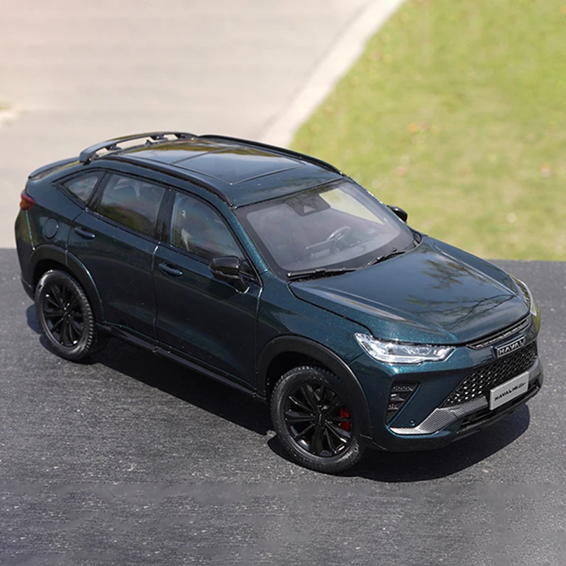 1:18 Scale Diecast Alloy Great Wall HAVAL H6 GT Toys Cars SUV 2024 Model Classic Adult Collectible Souvenir Gifts Static Display