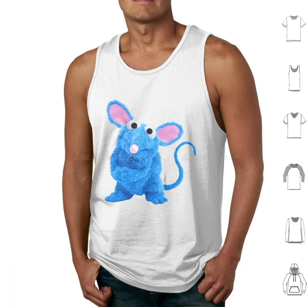 Tutter Who Lives In The Big Blue House66 Tank Tops Vest Sleeveless Tutter Tutter Mouse Bear In The Big Blue House