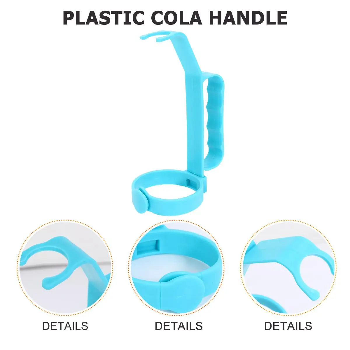 

Plastic Handle Comfortable Radian Grip Adjustable Bottle Holder Pouring Drinkware Suitable Sizes Family Outdoor Activities