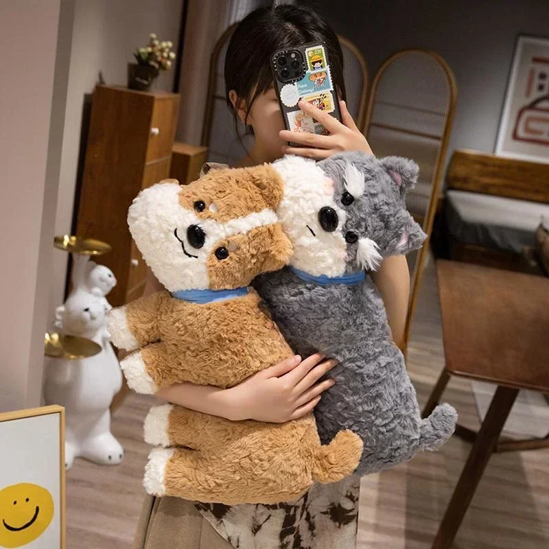 Heißer Verkauf Niedlichen Hund Plüsch Spielzeug Weiche Angefüllte Puppe Kawaii Kinder Spielzeug Geburtstag Geschenk Für Mädchen Flauschigen Tier Puppen Größe 50 cm
