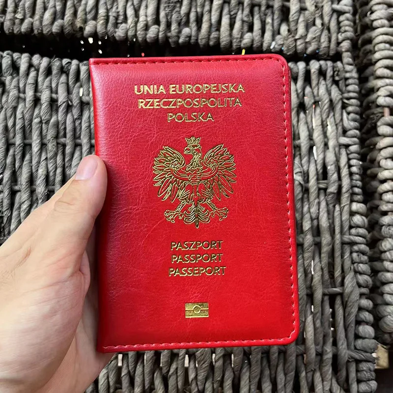 Polen Polish paspoorthoesje Reizen Accessoires Paspoort Case Na Dokumenty Etui Na Paszport Okładka