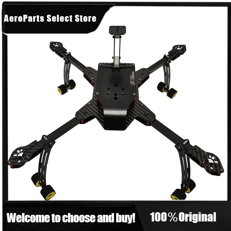 AP1DH370 Plus FPV Folding Carbon Fiber Quadcopter Frame FPV With Retractable Landing Skid