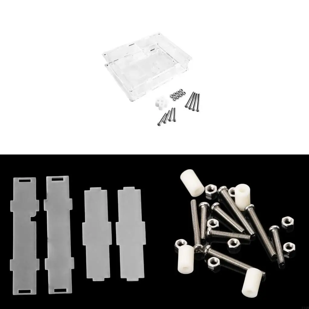 F19B LCR-T4 Transistor Housing Clear Acrylic for Case for Shell Housing DIY Parts Lig
