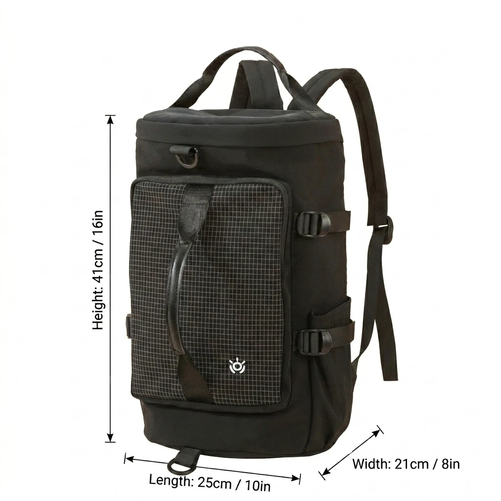 Backpack Stylish Business Travel Bag for Men Waterproof Oxford Cloth Laptop Rucksack Gym Sport School Commute Essentials view 6