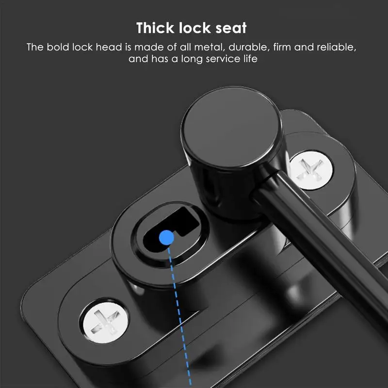 Scratch-Resistant Window Limit Lock para gavetas e armários, Kids Safety Lock