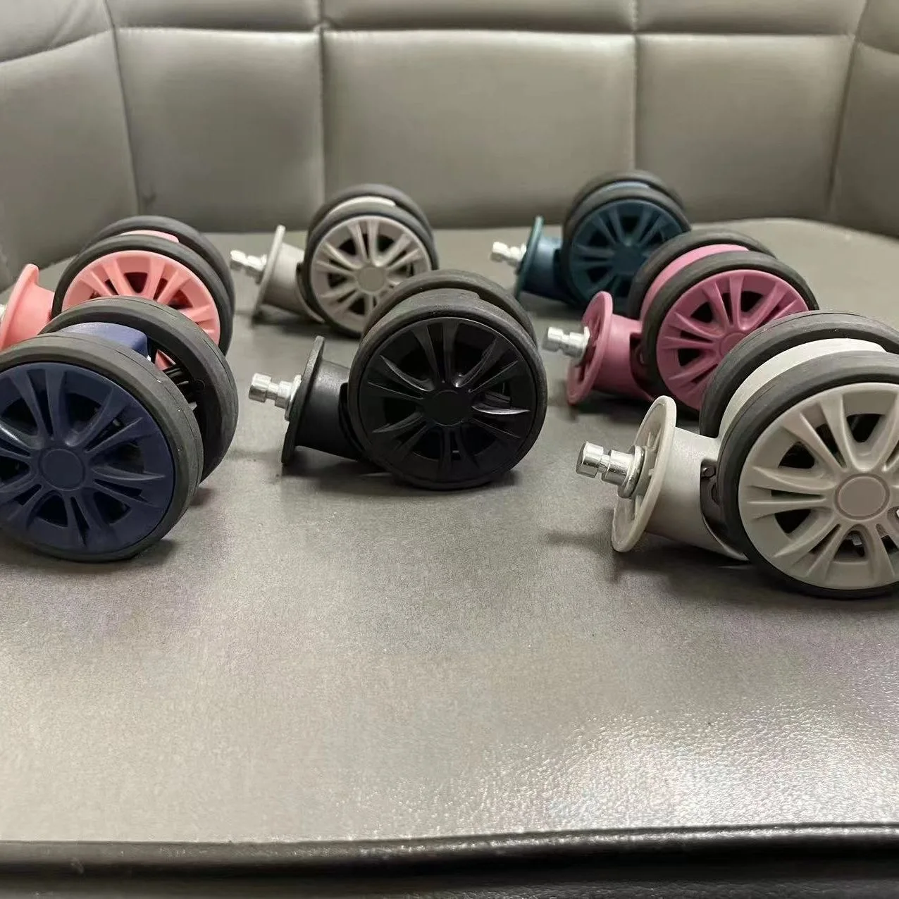 Roda Universal de Reposição para Malas e Bolsas com Rodas - Acessório Versátil para Malas de Bordo e Malas de Viagem
