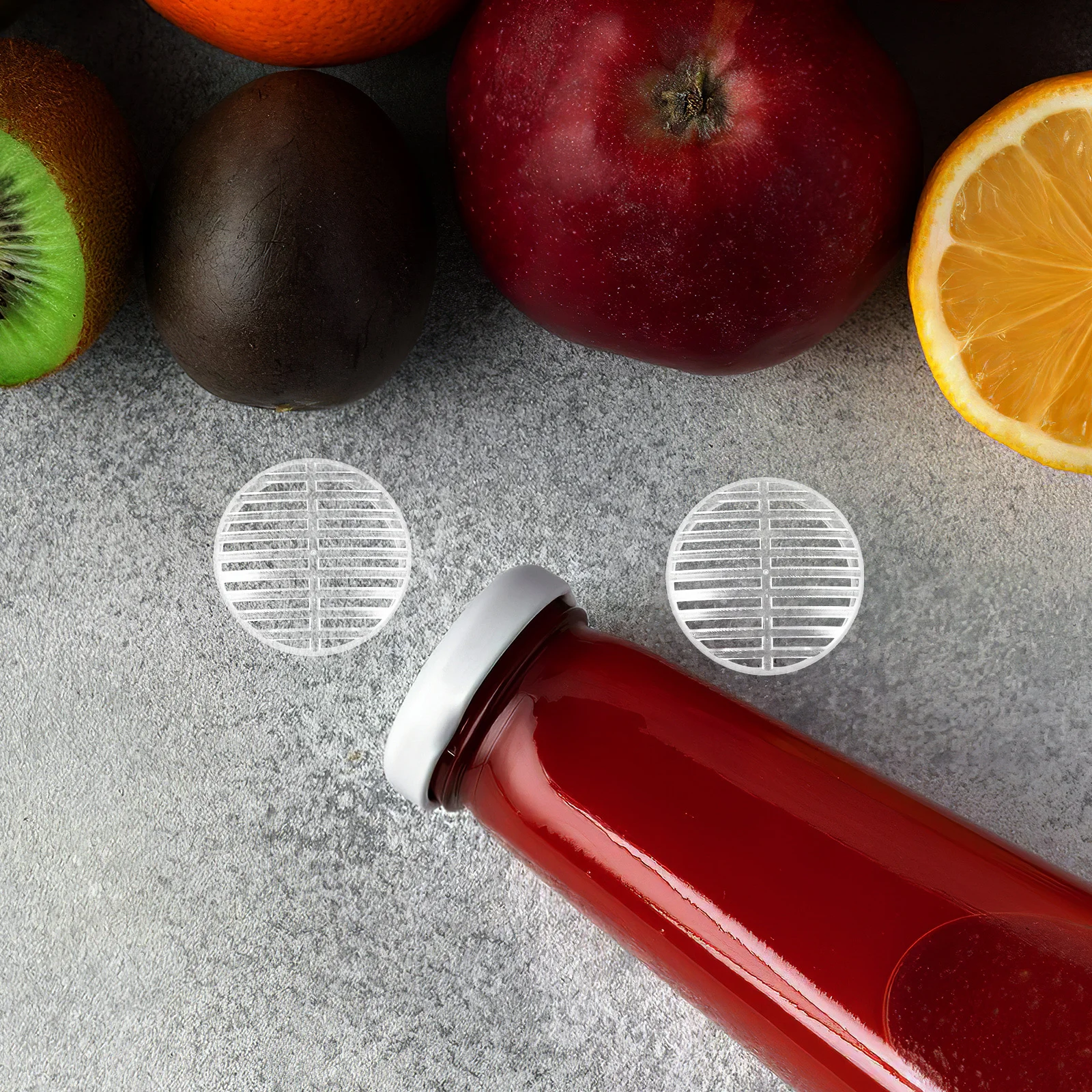 

Reusable Juice Bottle Filter Mouthpiece for Healthy Drinking No Spill Cap Perfect for Gym Sports and Daily Use