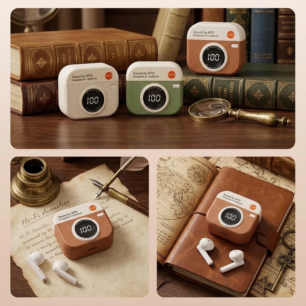 New TWS In Ear Earbuds Bluetooth 5.3 Stereo Bass Noise Cancelling Headphones for Phone