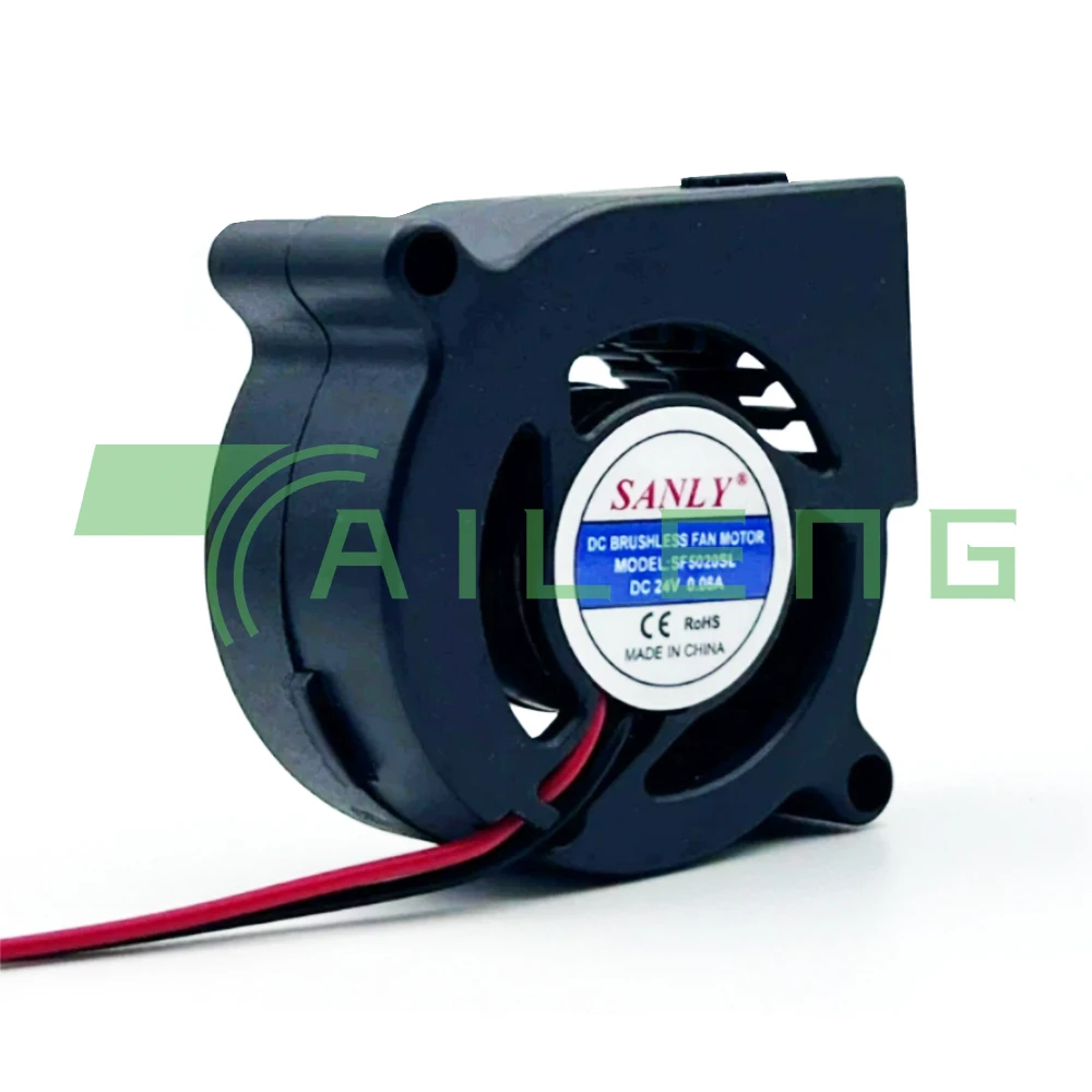 SF5020SL 12V 0.10A 5CM 50*50*20mm 2Pin 초저소음 가습기 터보 냉각 팬용
