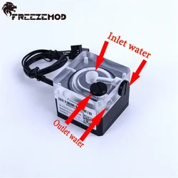 FREEZEMOD Ceramic shaft Mini Pump Super Quiet Pump Computer Water Cooling PWM Pump Support Manual Speed Control .PU-FXDDC18W