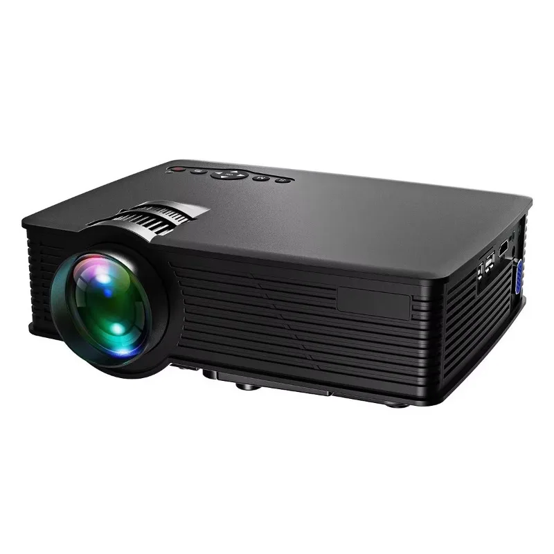 New factory price Mini Projector 800 Lumens Portable Light Emitting Diode Projector high definition children's home theater beam