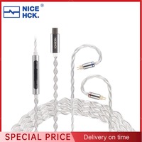 NICEHCK SP4 Type-C 2Pin CX31993 DAC Decoding HiFi Audio IEM Cable Wire for 4U Delci Explorer DaVinci