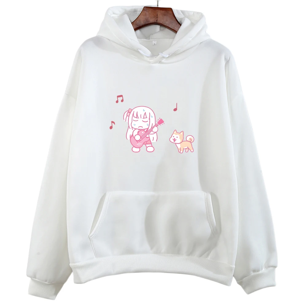 Anime BOCCHI THE ROCK! Hitori Gotou Ryou Yamada Cartoon Women Hoodies Kawaii Plus Size Sweatshirt Harajuku Female Streetwear