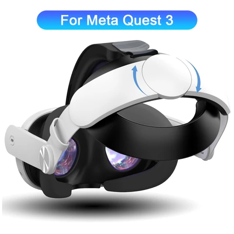 Adjustable Head Strap for Meta Quest 3S VR Headset Replacement Elite…