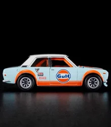 Hot Wheels Cars RLC GULF DATSUN 510 1/64 Metal Die-cast Model Toy Vehicles