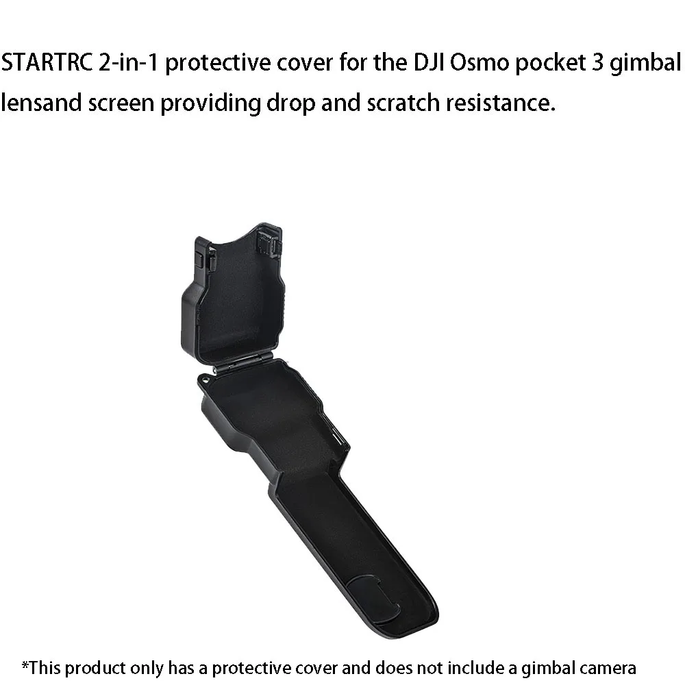 STARTRC für DJI Osmopocket 3, Gimbal-Objektivbildschirm, Anti-Drop- und Anti-Kratz-Schutzhülle, Zubehör