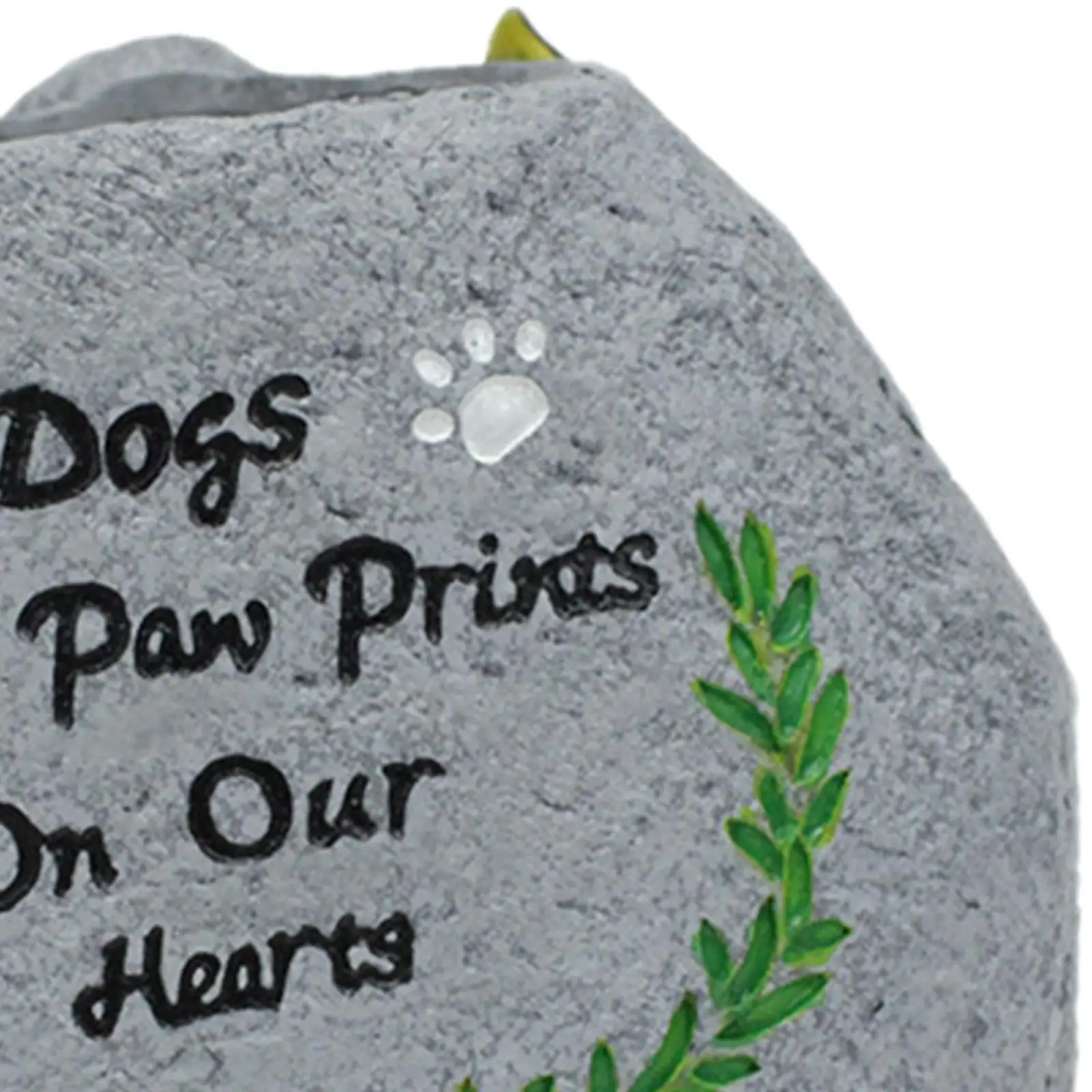 Dog Memorial Stone Final Resting Peace Decoration Pet Loss Remembrance Gift Pet Tombstone for Lawn Patio Yard Outdoor Outside