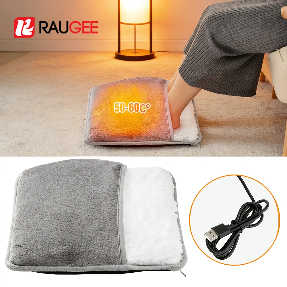 

Портативный обогреватель для ног, электрический обогреватель для ног, коврик для дома, USB-грелка для ног, носимый теплый обогреватель для ног, безумный зимний обогреватель для ног