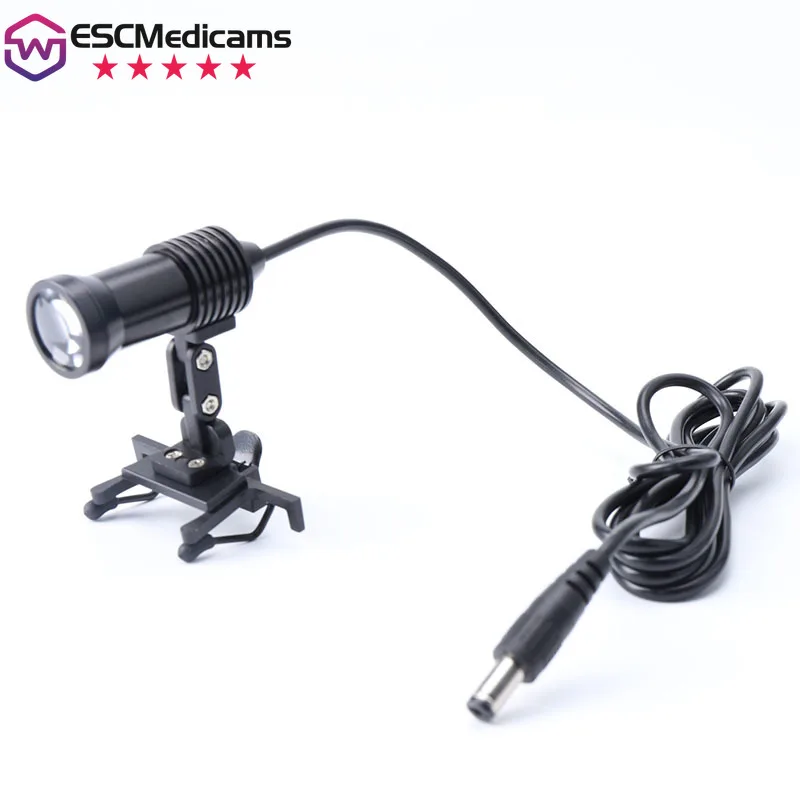 

Medical Headlight Ent 5W Headlight Belt Clip Type Headlamp with Optical Filter for Lab Medical Magnifier Dental Headlight