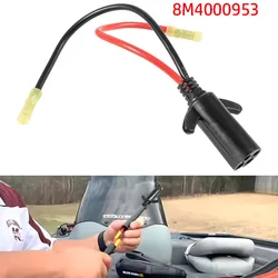 8M4000953 Trolling Motor Guide Power Plug 2-Prong Compatible With 50A, 12-Volt, 24-Volt, 36-Volt Trolling Motors