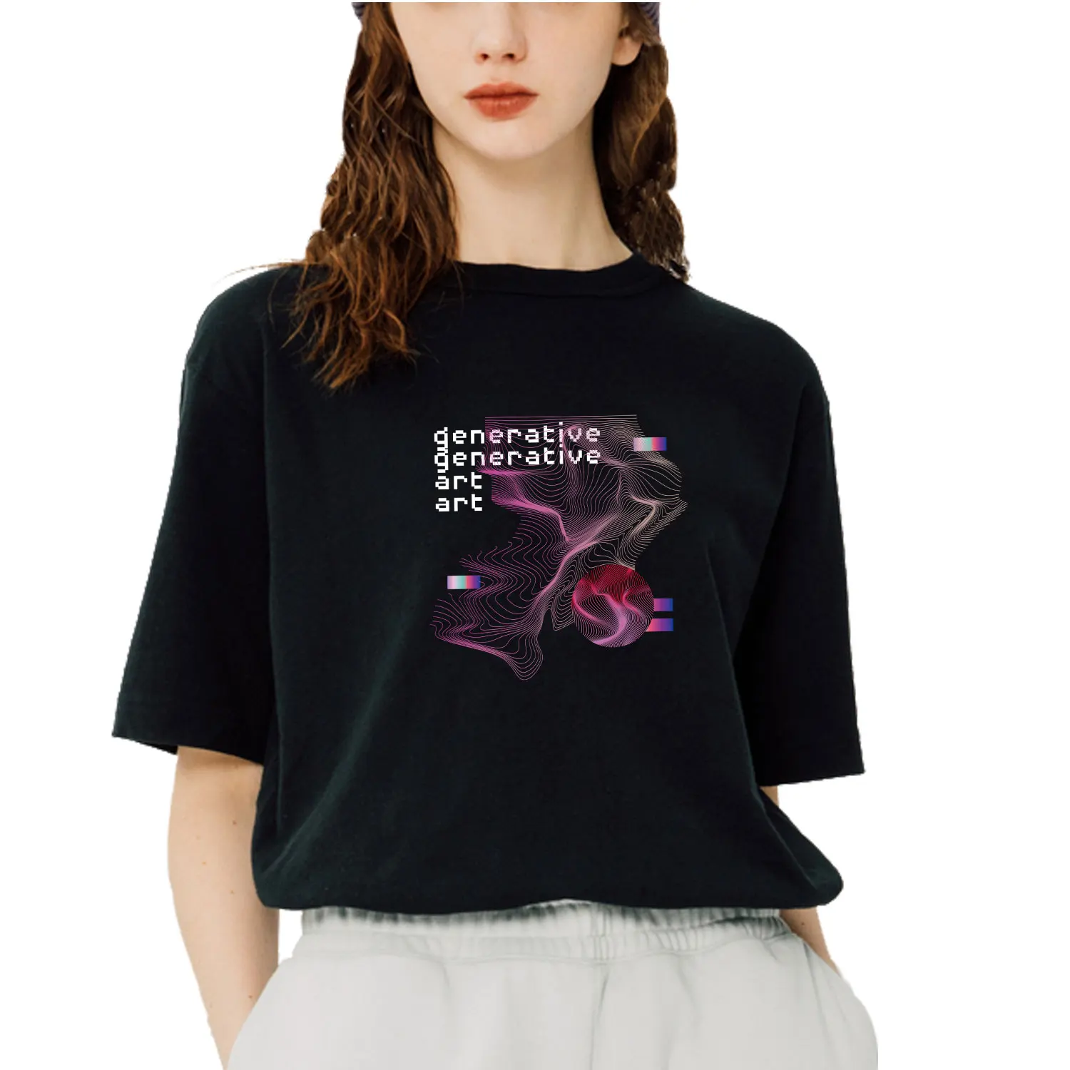 Parche de personaje de fórmula matemática de arte generativo de la ciudad de Nueva York para ropa, parche de PVC de transferencia de calor, apliques