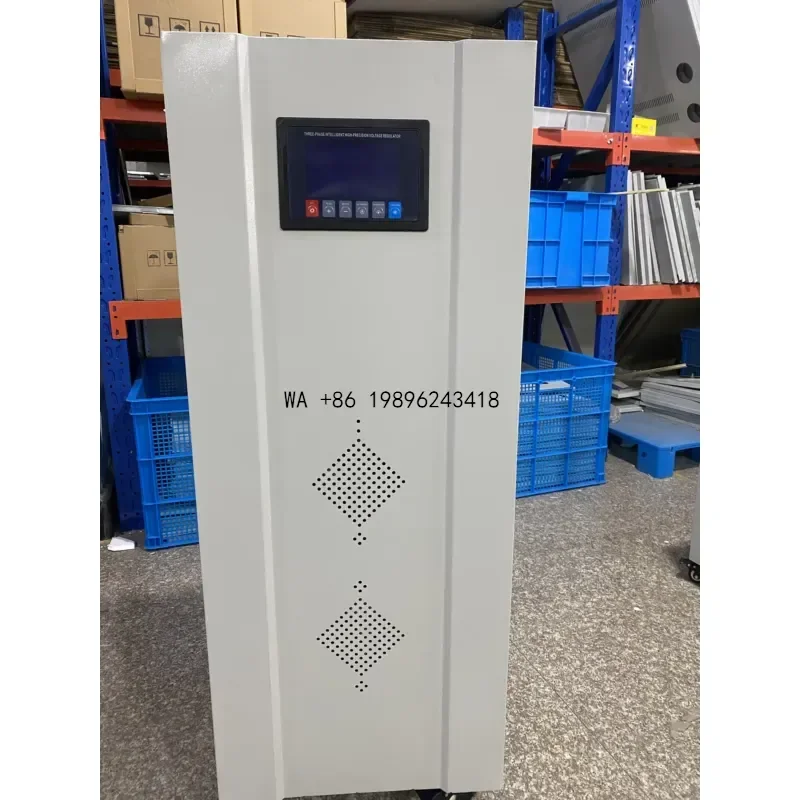 Wmwmnu for 30KVA 50KVA 80KVA 100KVA 120KVA Three Phase 220V 380V 400V 415V 440V Servo Motor Automatic Voltage Regulator