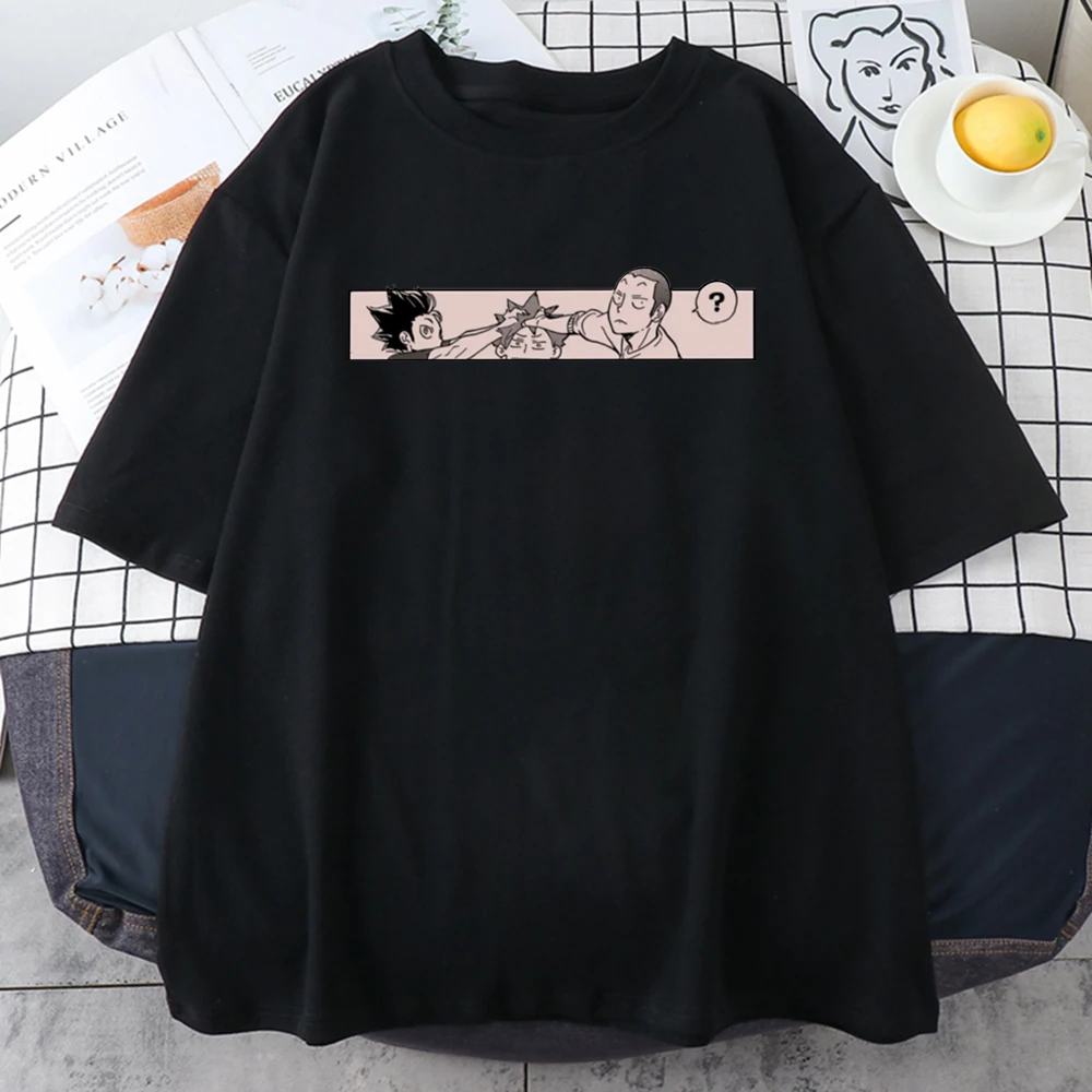 T-shirt Oversize di alta qualità uomo donna Haikyuu Oikawa Tooru O collo manica corta Streetwear moda Harajuku abbigliamento grafico