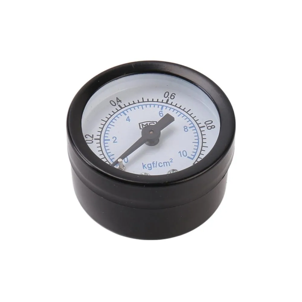Y40 مقياس الضغط المنخفض الصغير الخلفي جبل 1/8 "مقياس ضغط الخيط 0-1Mpa مقياس الضغط المقاوم للكسر للوقود الهواء النفط المياه #4