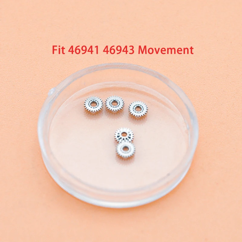 2/5 PCS Watch Movt Calendar Over Wheel Fits 46941 46943 Movement Oriental Double Lion Watch Repair Aftermarket Spare Parts