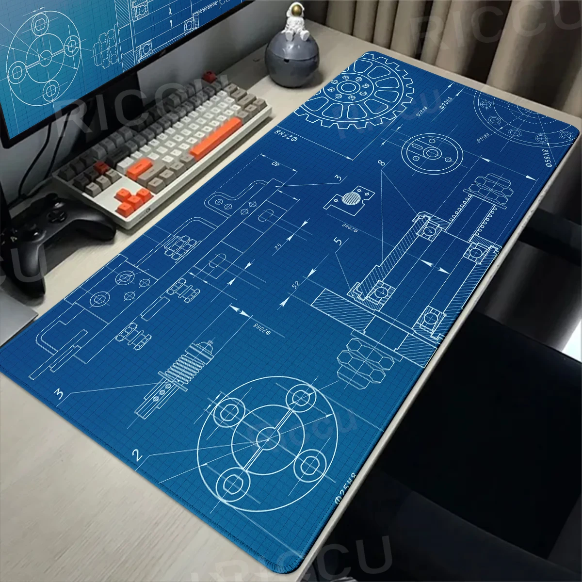 Extended Mouse Pad Large HD Me - đánh giá và giá Gaming Accessories Drawing