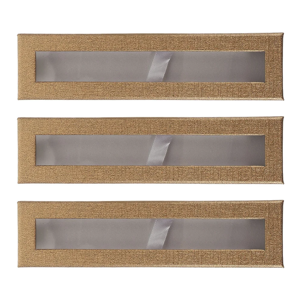 

3 Pcs Pen Case Fountain Storage Tray Signature Pencil Package for Packing Display Paper Organizer
